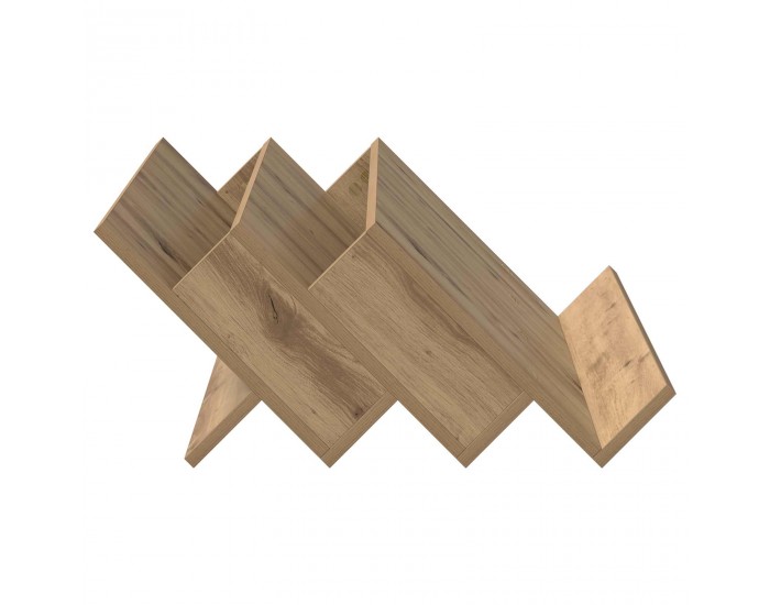 Sonata H Етажерка за списания Дъб 65 x 53 x 28,5 см Инженерно дърво
