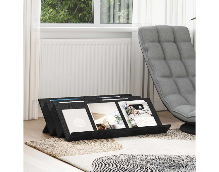 Sonata H Етажерка за списания с рафт Черния дъб 90 x 53 x 28,5 см