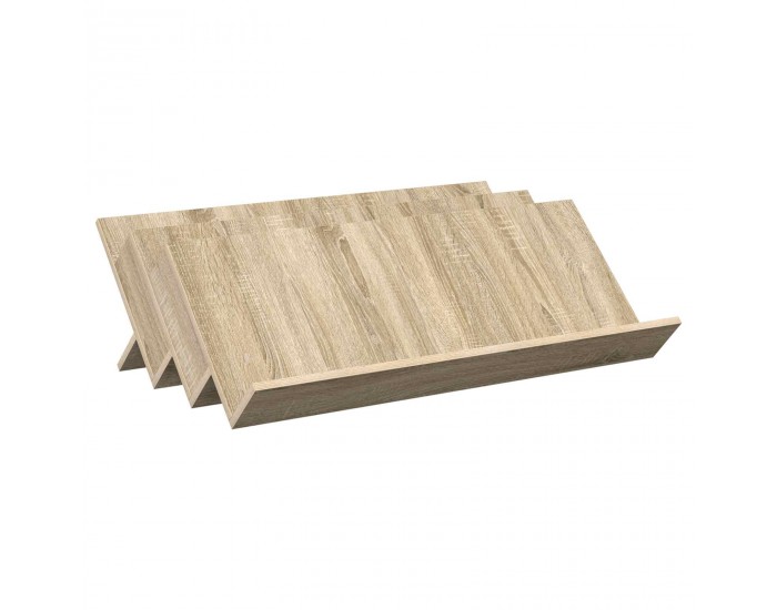 Sonata H Етажерка за списания с рафт Сонома дъб 90 x 53 x 28,5 см