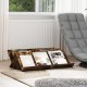 Sonata H Етажерка за списания с рафт Димян дъб 90 x 53 x 28,5 см