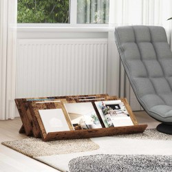 Sonata H Етажерка за списания с рафт Старо дърво 90 x 53 x 28,5 см - Ștergătoare și suporturi pentru umbrele
