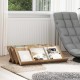 Sonata H Етажерка за списания Дъб 90 x 53 x 28,5 см Инженерно дърво