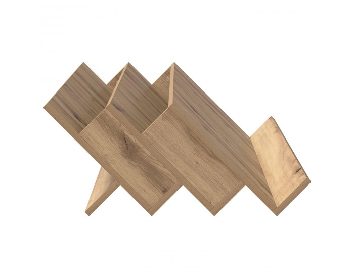 Sonata H Етажерка за списания Дъб 90 x 53 x 28,5 см Инженерно дърво