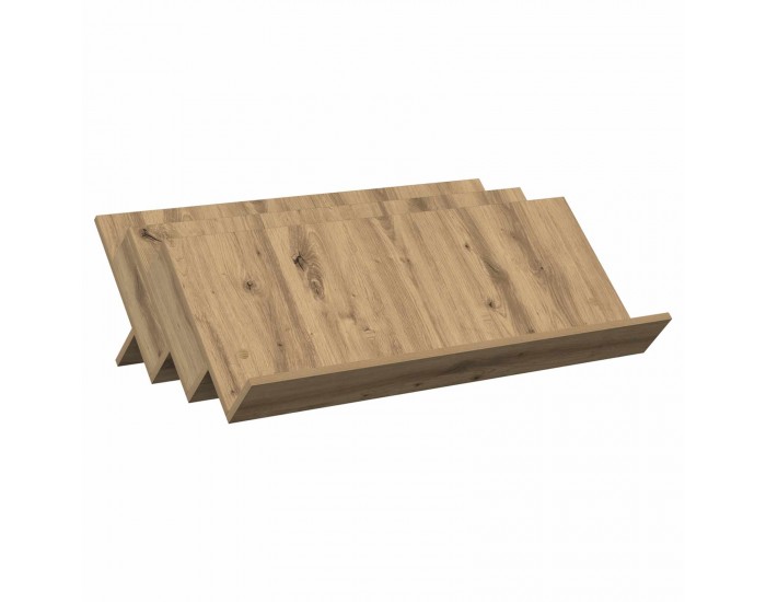 Sonata H Етажерка за списания Дъб 90 x 53 x 28,5 см Инженерно дърво