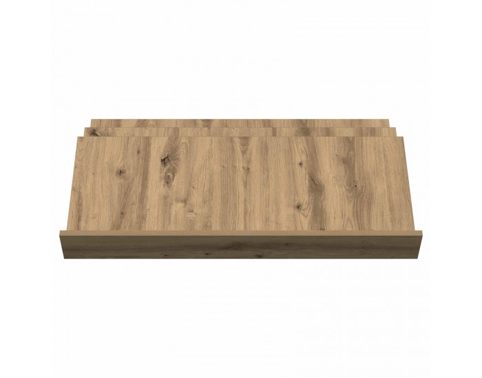 Sonata H Етажерка за списания Дъб 90 x 53 x 28,5 см Инженерно дърво