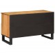 Sonata H ТВ шкаф с рафт Кафяво 80 x 33,5 x 46 см Солидно мангово дърво