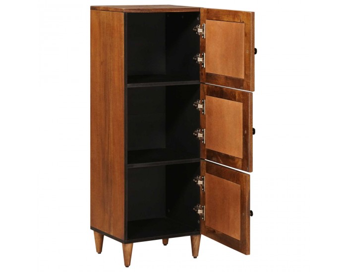 Sonata H Висок шкаф Орех 40 x 33,5 x 110 см Солидно мангово дърво