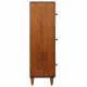 Sonata H Висок шкаф Орех 40 x 33,5 x 110 см Солидно мангово дърво