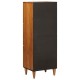 Sonata H Висок шкаф Орех 40 x 33,5 x 110 см Солидно мангово дърво
