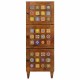 Sonata H Висок шкаф Орех 40 x 33,5 x 110 см Солидно мангово дърво