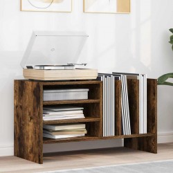 Sonata H Шкаф за грамофонни плочи с рафт Димян дъб 78.5 x 35 x 45 см - Comode TV