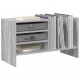 Sonata H Шкаф за грамофонни плочи с рафт Сив Сонома 78.5 x 35 x 45 см