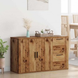 Sonata H с чекмедже Старо дърво 100 x 33 x 59.5 см Инженерно дърво - Corpuri, vitrine, biblioteci modulare