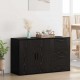 Sonata H с чекмедже Черен дъб 100 x 33 x 59.5 см Инженерно дърво