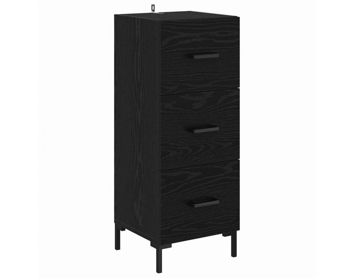 Sonata H Служебен шкаф Черния дъб 34,5 x 34 x 90 см Инженерно дърво