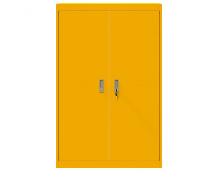 Sonata H Шкаф за съхранение 2 pcs Горчично жълто 90 x 40 x 140 cm