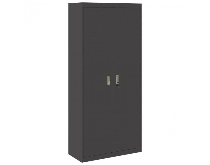 Sonata H Шкаф за съхранение със съхранение 2 pcs Черно 90 x 40 x 200 см