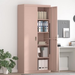 Sonata H Шкаф за съхранение със съхранение 2 pcs Розово 90 x 40 x 200 см - Corpuri, vitrine, biblioteci modulare