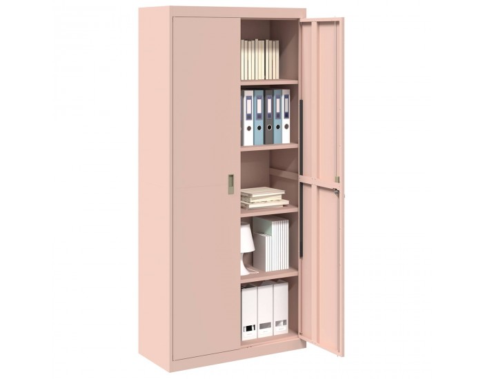 Sonata H Шкаф за съхранение със съхранение 2 pcs Розово 90 x 40 x 200 см