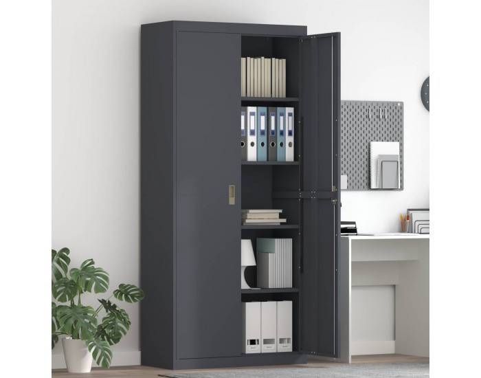 Sonata H Шкаф за съхранение 2 pcs Антрацит 90 x 40 x 200 см