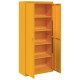 Sonata H Шкаф за съхранение 2 pcs Горчично жълто 90 x 40 x 200 см