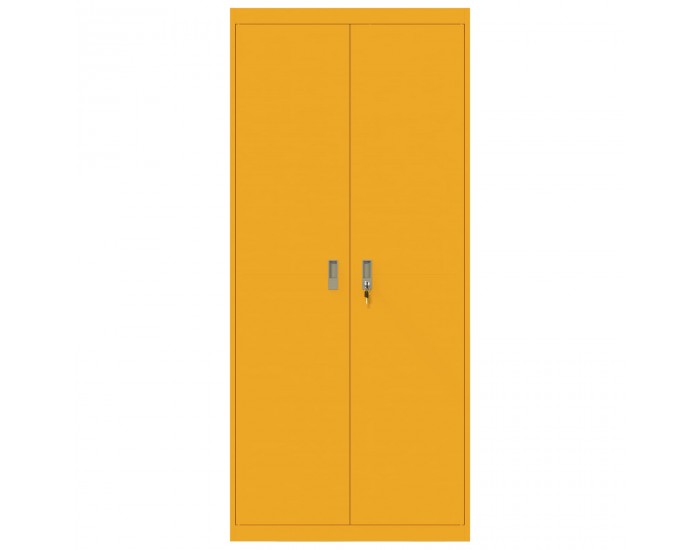 Sonata H Шкаф за съхранение 2 pcs Горчично жълто 90 x 40 x 200 см