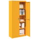 Sonata H Шкаф за съхранение 2 pcs Горчично жълто 90 x 40 x 200 см