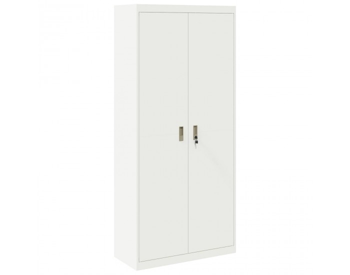 Sonata H Шкаф за съхранение със съхранение 2 pcs Бяло 90 x 40 x 200 см
