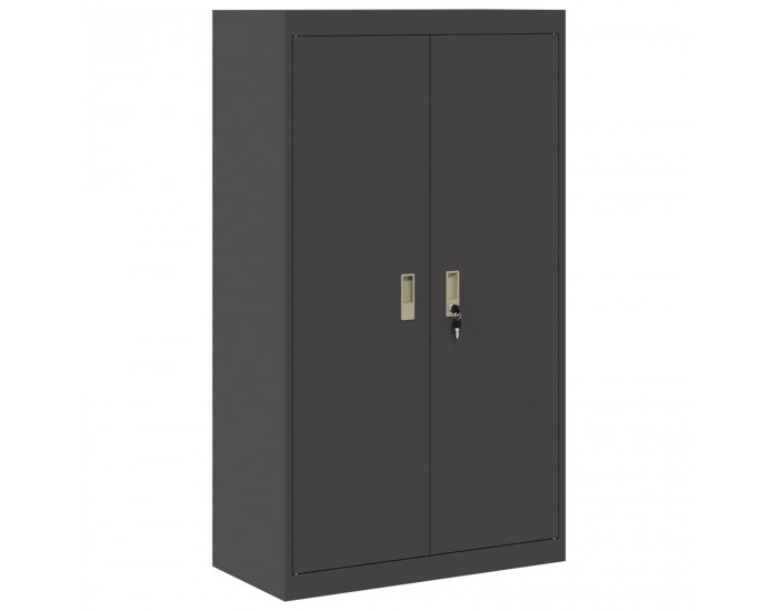 Sonata H Шкаф за съхранение със съхранение 2 pcs Черно 80 x 40 x 140 см