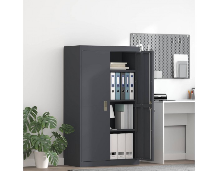 Sonata H Шкаф за съхранение 2 pcs Антрацит 80 x 40 x 140 см