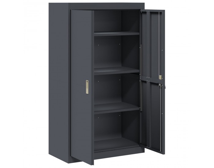 Sonata H Шкаф за съхранение 2 pcs Антрацит 80 x 40 x 140 см