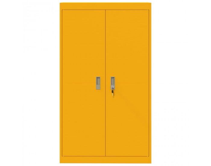 Sonata H Шкаф за съхранение 2 pcs Горчично жълто 80 x 40 x 140 см