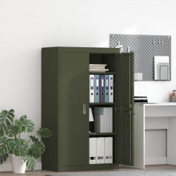 Sonata H Шкаф за съхранение 2 pcs Маслинено зелено 80 x 40 x 140 см - Corpuri, vitrine, biblioteci modulare