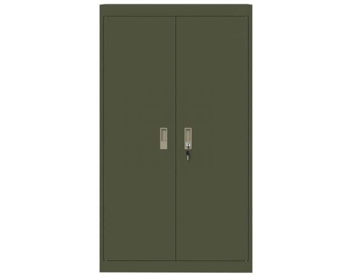 Sonata H Шкаф за съхранение 2 pcs Маслинено зелено 80 x 40 x 140 см