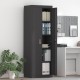 Sonata H Шкаф за съхранение със съхранение 2 pcs Черно 60 x 40 x 180 см