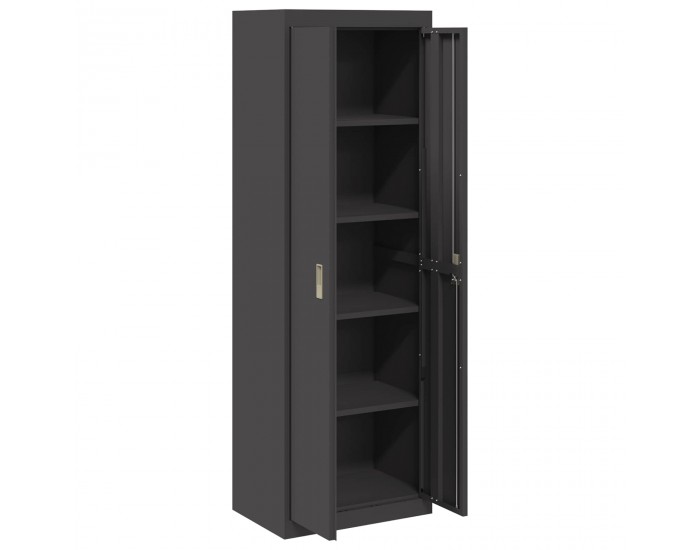 Sonata H Шкаф за съхранение със съхранение 2 pcs Черно 60 x 40 x 180 см