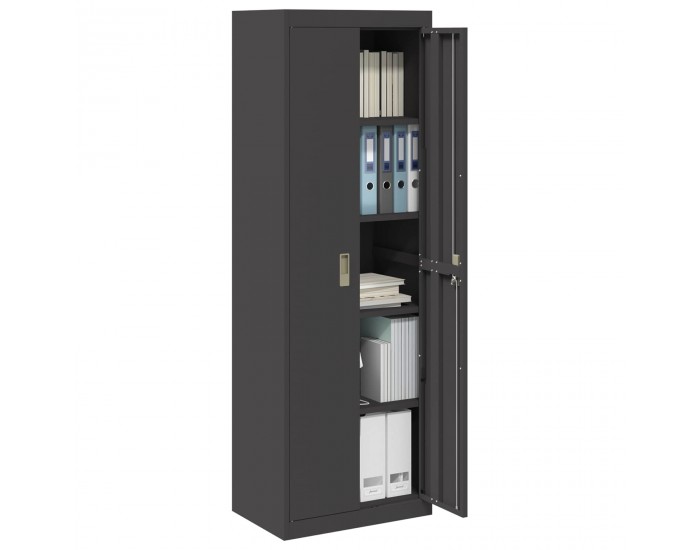 Sonata H Шкаф за съхранение със съхранение 2 pcs Черно 60 x 40 x 180 см