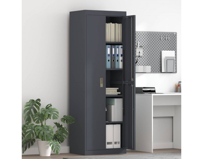 Sonata H Шкаф за съхранение 2 pcs Антрацит 60 x 40 x 180 см