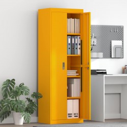 Sonata H Шкаф за съхранение 2 pcs Горчично жълто 60 x 40 x 180 см - Corpuri, vitrine, biblioteci modulare