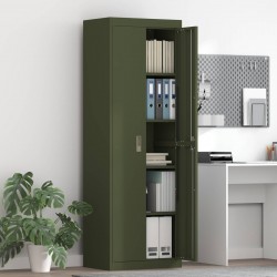 Sonata H Шкаф за съхранение 2 pcs Маслинено зелено 60 x 40 x 180 см - Corpuri, vitrine, biblioteci modulare