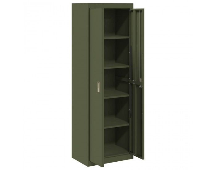 Sonata H Шкаф за съхранение 2 pcs Маслинено зелено 60 x 40 x 180 см
