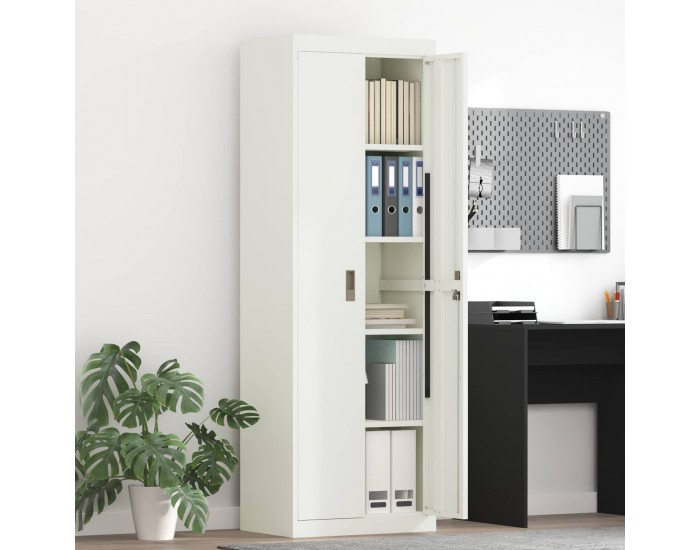 Sonata H Шкаф за съхранение със съхранение 2 pcs Бяло 60 x 40 x 180 см