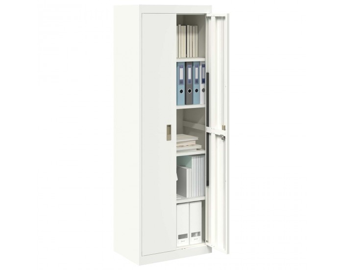 Sonata H Шкаф за съхранение със съхранение 2 pcs Бяло 60 x 40 x 180 см