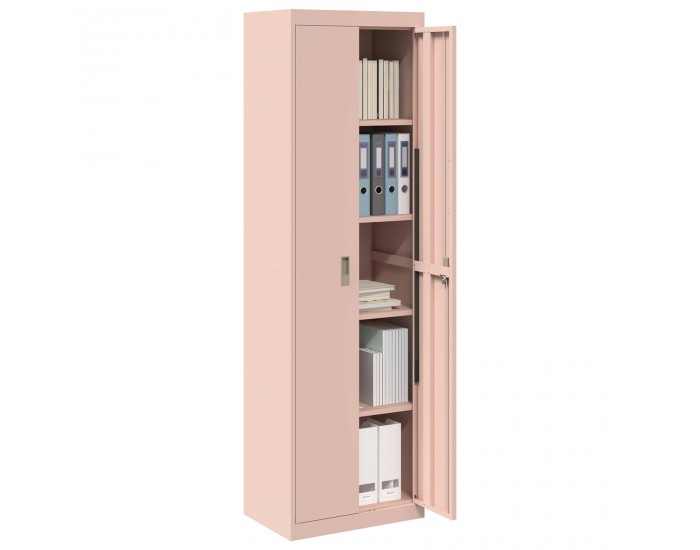 Sonata H Шкаф за съхранение със съхранение 2 pcs Розово 60 x 40 x 200 см