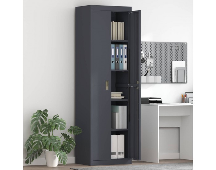 Sonata H Шкаф за съхранение 2 pcs Антрацит 60 x 40 x 200 см