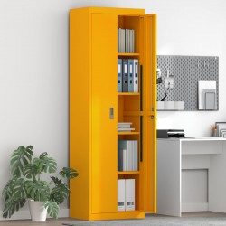 Sonata H Шкаф за съхранение 2 pcs Горчично жълто 60 x 40 x 200 см - Corpuri, vitrine, biblioteci modulare