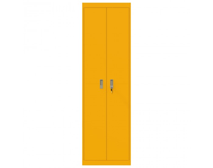Sonata H Шкаф за съхранение 2 pcs Горчично жълто 60 x 40 x 200 см