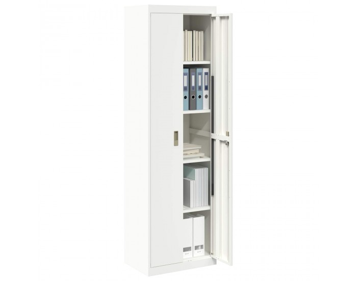 Sonata H Шкаф за съхранение със съхранение 2 pcs Бяло 60 x 40 x 200 см