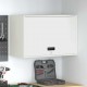 Sonata H Стенен шкаф за гараж Бяло 80 x 40 x 53 см