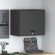 Sonata H Стенен шкаф за гараж Черно 60 x 40 x 53 см